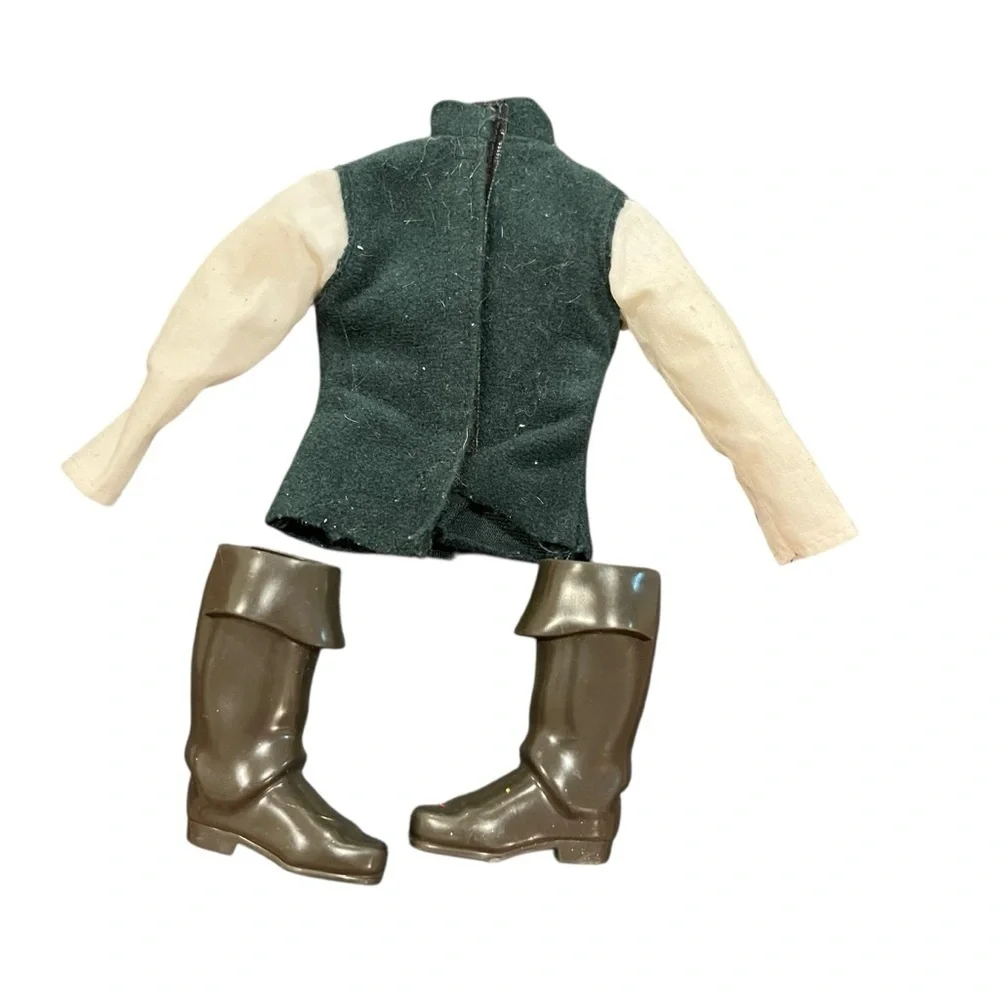 Disney Rapunzel Flynn Rider doll tangled outfit boots shirt shoes